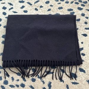 Mens Solid 100% Cashmere Scarf (NEVER WORN!)